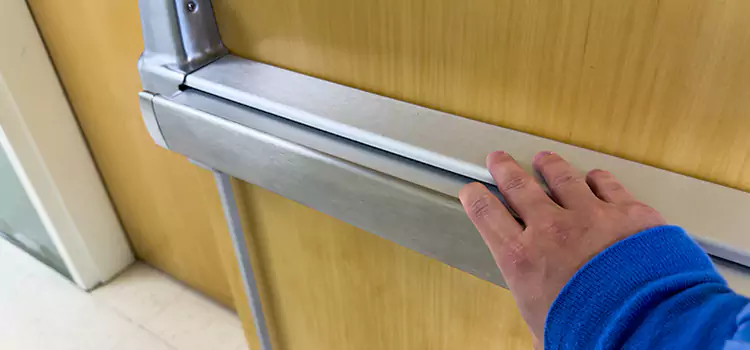 Installing a Push Bar on a Door St. Peters